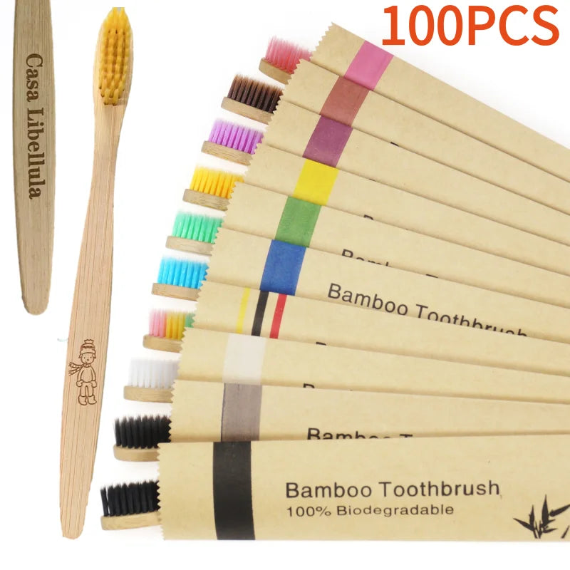 Brosses à Dents en Bambou Écologiques™